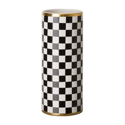 Torino Checker Table Vase - Image 0