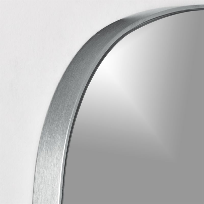Infinity Silver Oblong Wall Mirror 23"x37" - Image 1