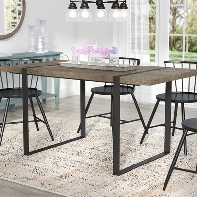 Madelyn Urban Blend Wood Dining Table - Image 1