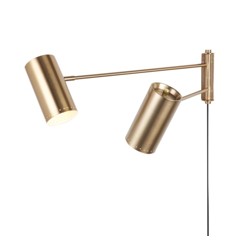 Duo Wall Sconce Brass - Image 3