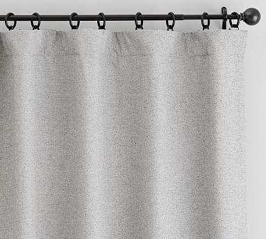 Calhan Tweed Drape, 50 x 108", Gray Fleck - Image 2