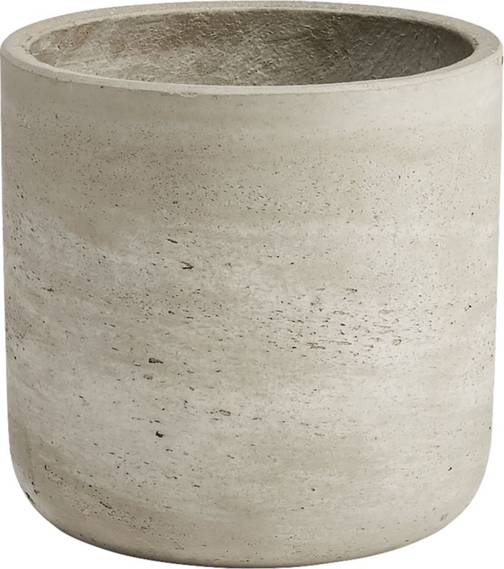Seminyak Grey Cement Indoor/Outdoor Planter XXS - Image 6