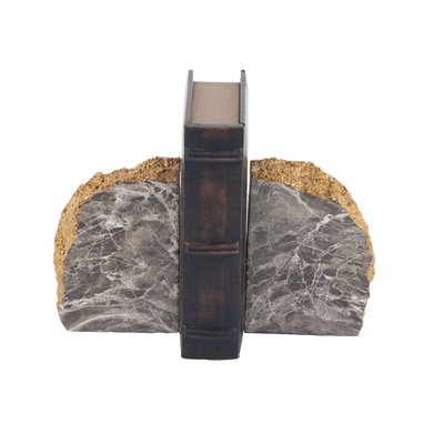 Rustic Domed Rock Bookends - Image 0