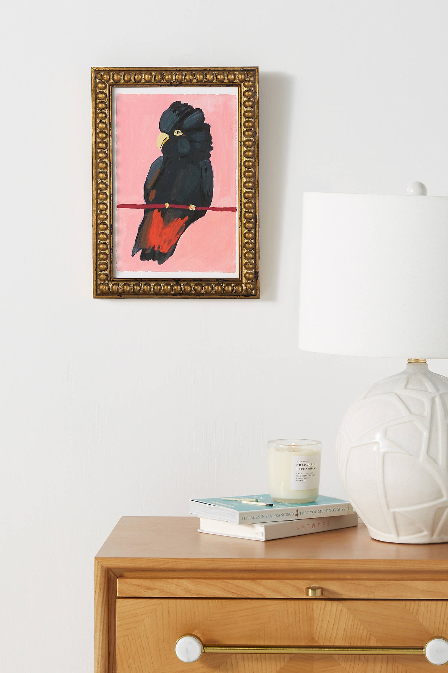Red-Tailed Black Cockatoo Wall Art - Image 0