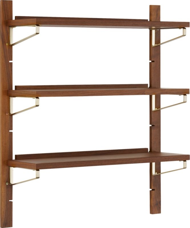 Walnut Modular Single Shelf 39.5" - Image 6
