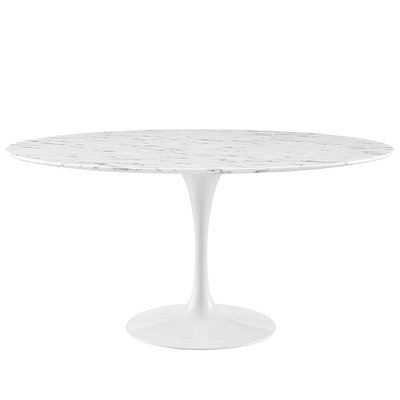 Julien Artificial Marble Round Dining Table - Image 0
