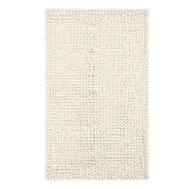 Textured Wool Rug, 3x5', Natural - Image 0