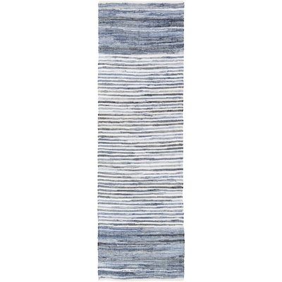 Phillips Cotton Blue/Navy Area Rug - Image 0