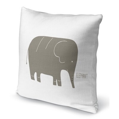 Giana Elephant Throw Pillow - Image 0