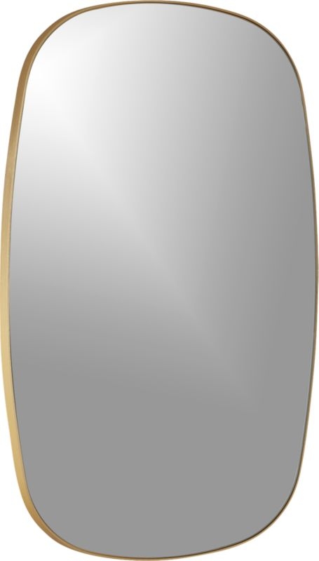 Infinity Brass Oblong Wall Mirror - Image 3