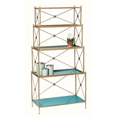 Hilal 4 Tiered Metal Etagere - Image 0