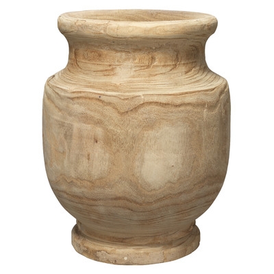Avis Natural Wooden Vase - Image 0