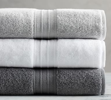 Hydrocotton Quick-Drying Bath Towel, Gray Mist - Image 3