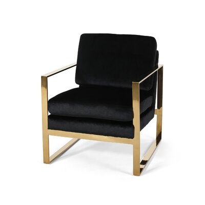 Progreso Modern Glam Armchair - Image 0