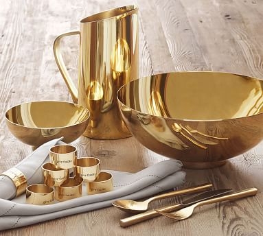 Gold Serve Bowl, Large - Image 2
