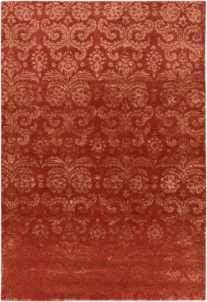 Avignon Red Indoor 6' x 9' Handmade Rug - Image 2