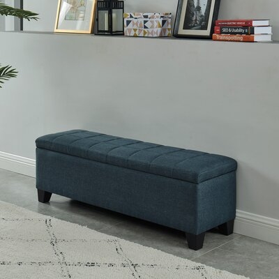 Lizzie Upholstered Storage Bench - Image 0