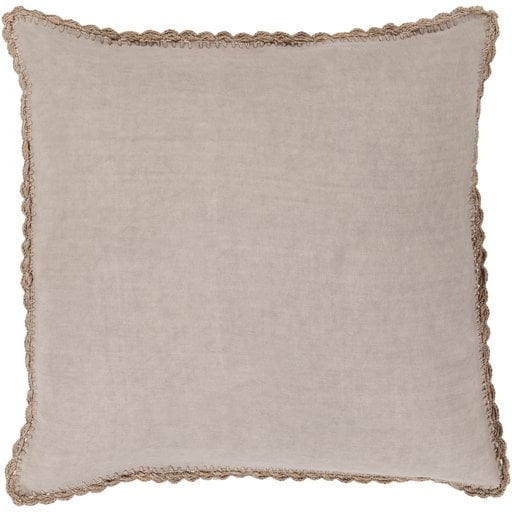 Elsa EL-002 22"L x 22"W Pillow Cover - Image 1