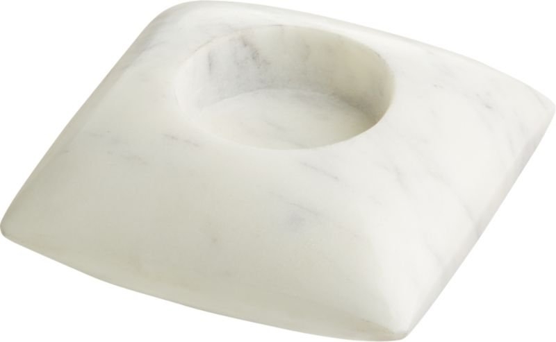 Pillow Marble Tea Light Candle Holder - Image 3