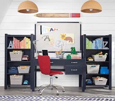 Camp Storage Desk, Navy, In-Home Delivery - Image 2