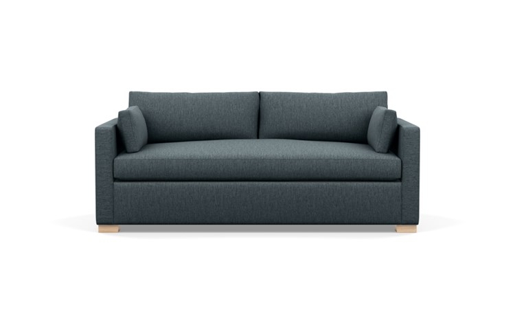 Charly Sofa with Rain Fabric, Natural Oak legs, and Bench Cushion - Image 0