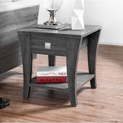 Mcnaughton End Table with Storage - Image 0