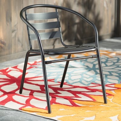 Athol Stacking Patio Dining Chair - Image 0