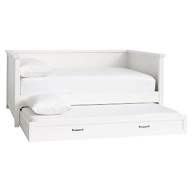 Hampton Daybed & Trundle, Full, Simply White - Image 0