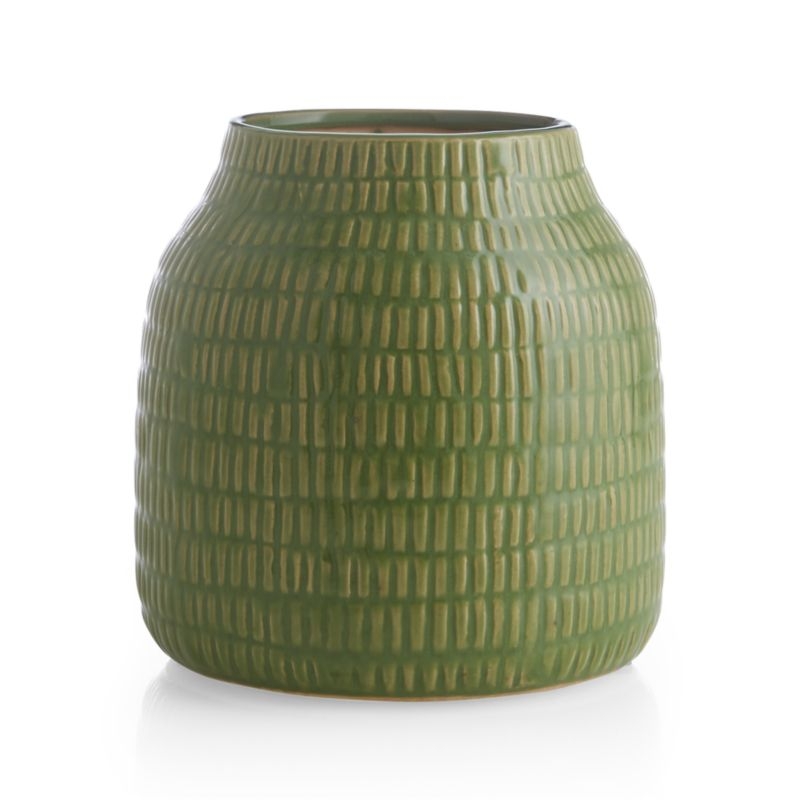 Verde 6" Green Vase - Image 6