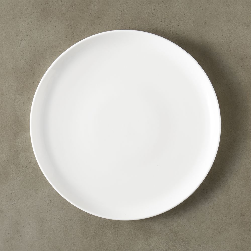 Contact White Dinner Plate - Image 0