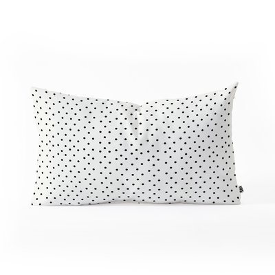 Allyson Johnson Tiny Polka Dots Lumbar Pillow - Image 0