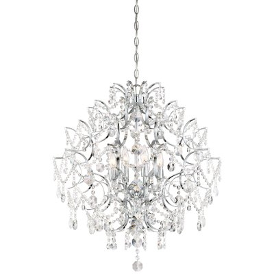 Isabella's Crown 8-Light Crystal Pendant - Image 0