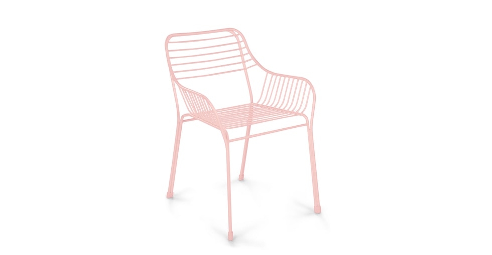 Caya Verbena Pink Dining Armchair - Image 0