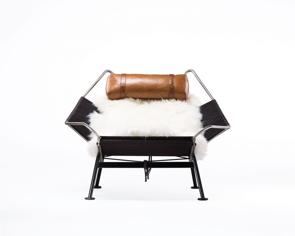 Flag Halyard Chair - Black Edition - Milano Smoke Black - Image 4
