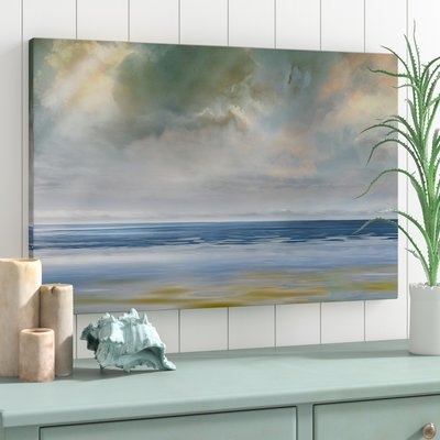 'Reflection of Light' Painting Print on Wrapped Canvas - Image 0