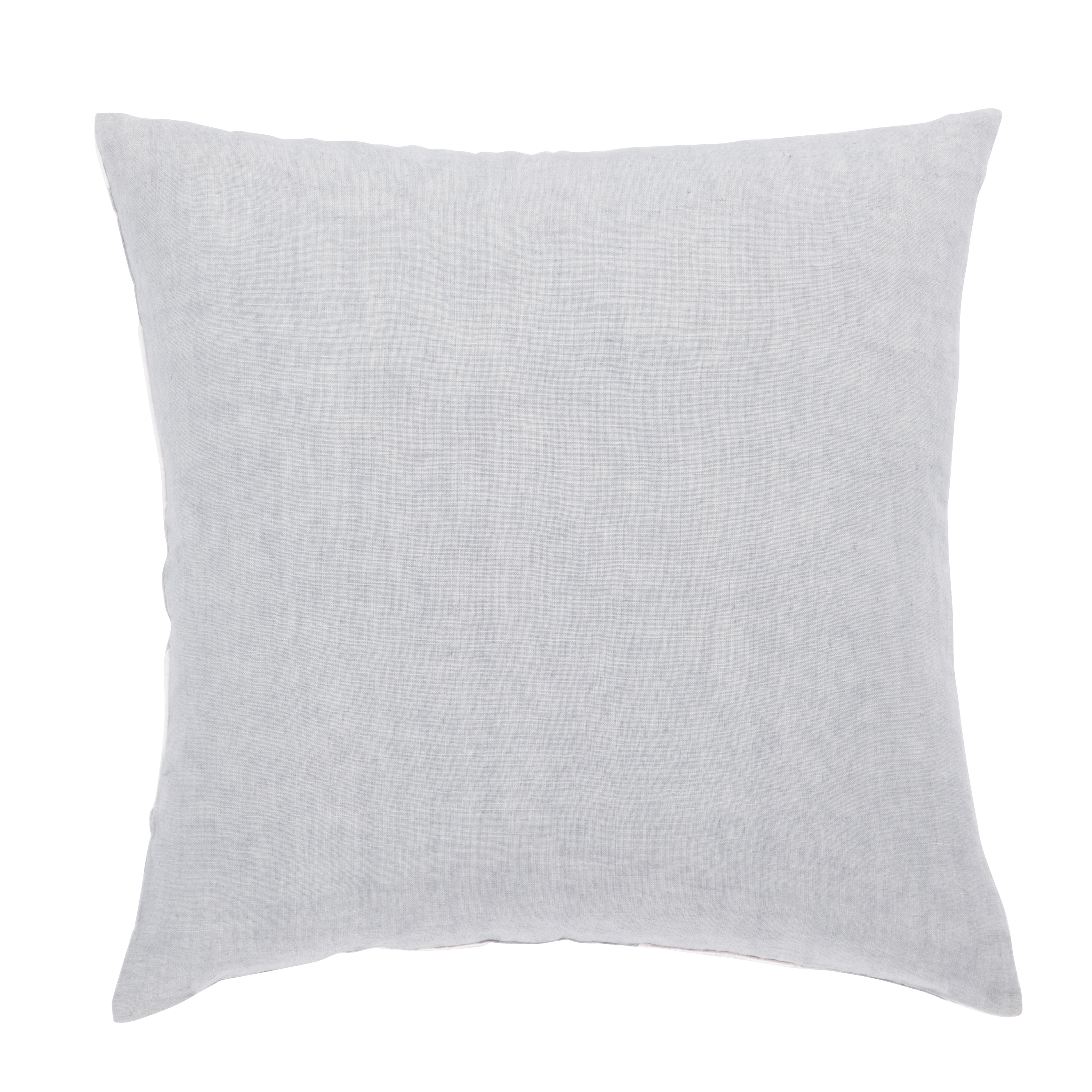 Design (US) Silver 22"X22" Pillow - Image 1