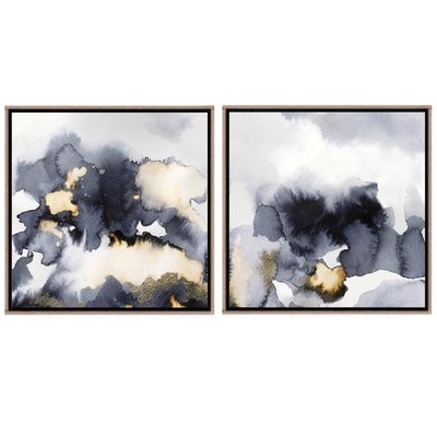 'Lost in Your Mystery I' 2 Piece Framed Print Set on Canvas - Image 0