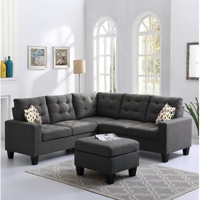 Pawnee Sectional with Ottoman - Image 1
