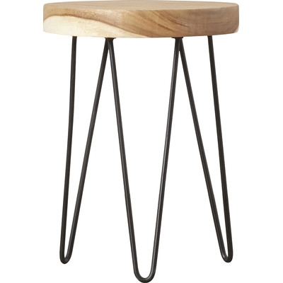 Abernethy Solid Wood 3 Legs End Table - Image 1