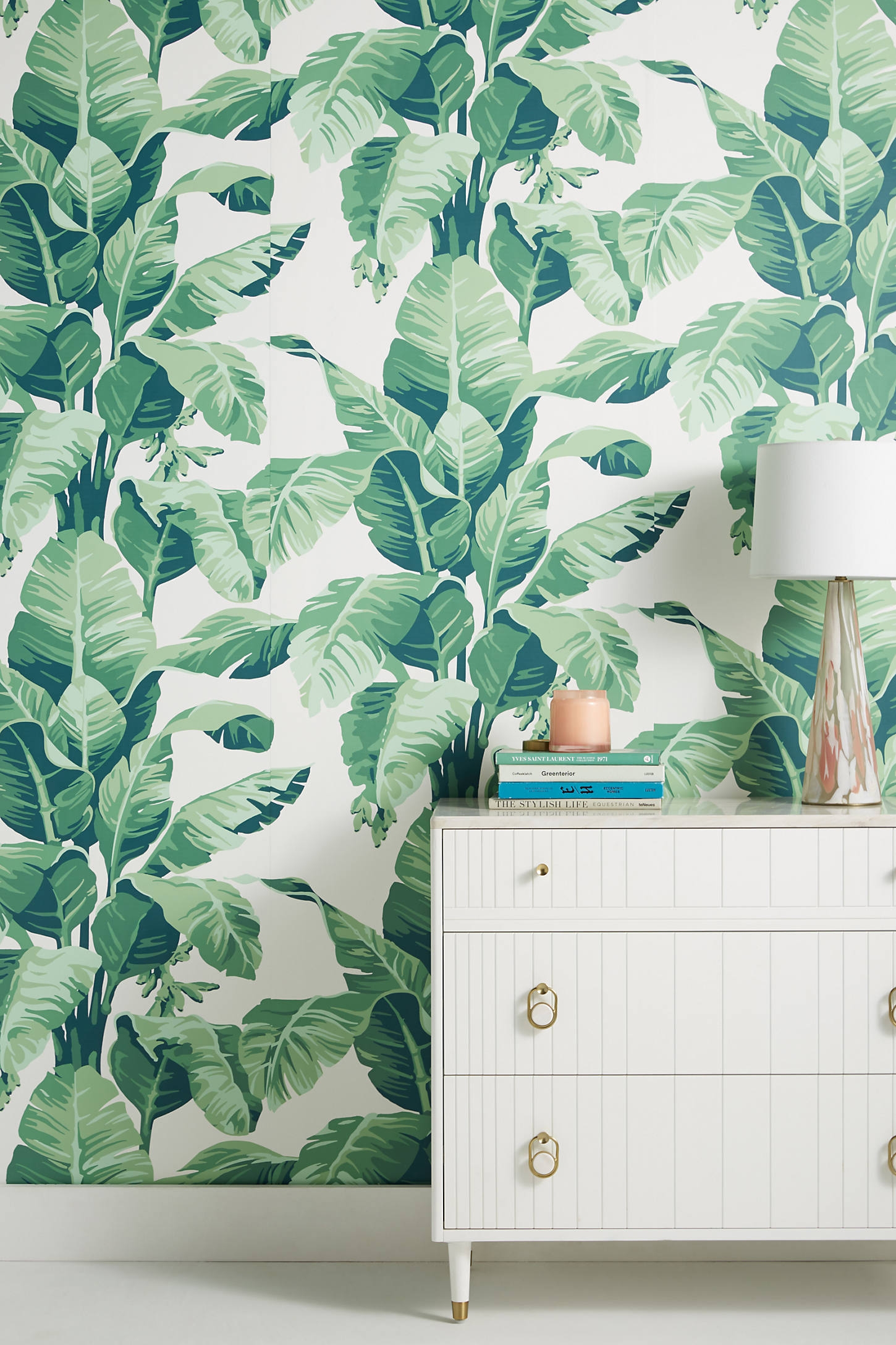 Pacifico Palm Wallpaper By Nathan Turner in Assorted (removable panel) - Image 0