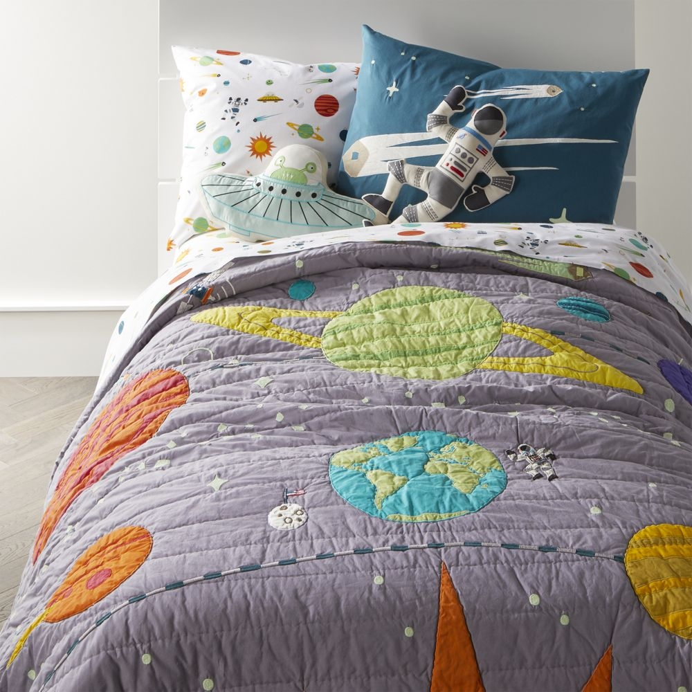 Cosmos Glow in the Dark Twin Quilt - Image 0
