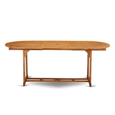 Rahul Extendable/Folding Wooden Dining Table - Image 0