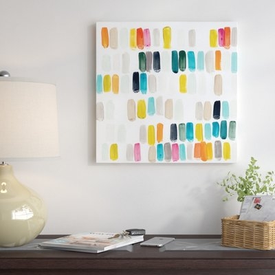 'Bright Swatches I' Painting Print on Wrapped Canvas - Image 0