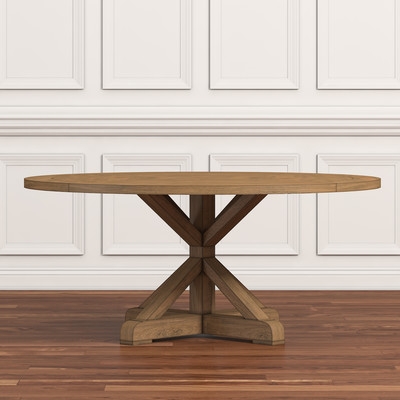 Peralta Round Rustic Dining Table - Image 0