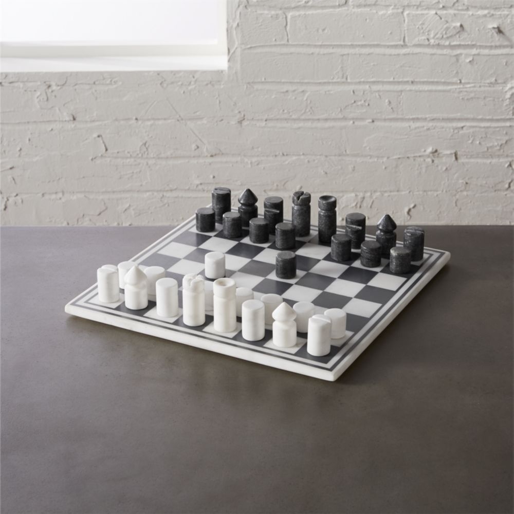Luxury Marble Chess Game - Image 0