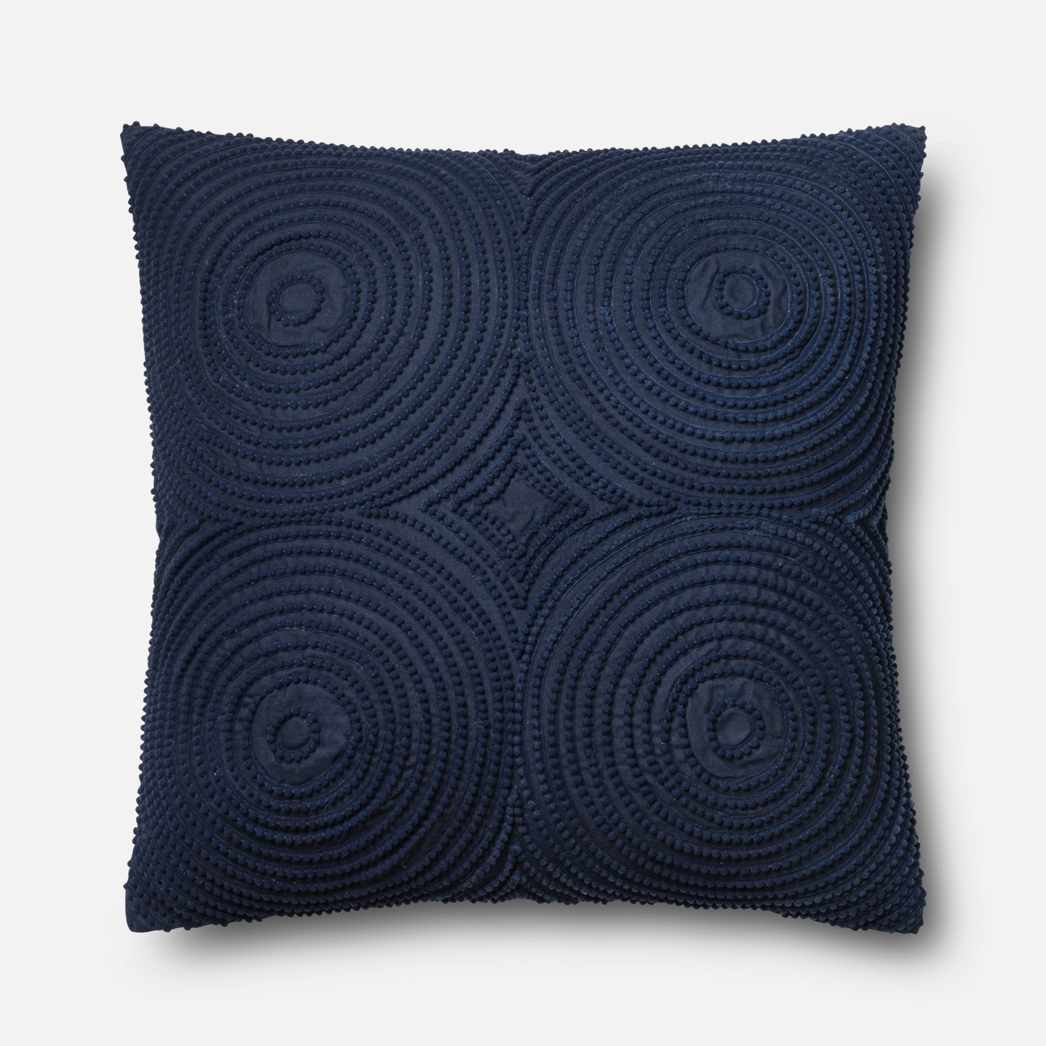 PILLOWS - NAVY - 22" X 22" Cover w/Down - Image 0