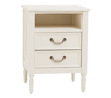 Blythe Nightstand, French White, UPS - Image 0