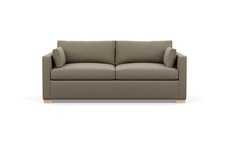 Charly Sofa with Desert Fabric and Natural Oak legs - Image 0