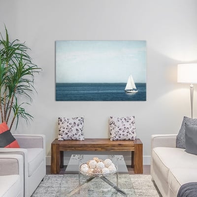 Calm Days II Photographic Print on Wrapped Canvas - Image 0