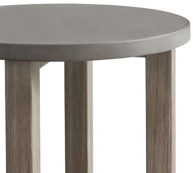 Abbott Side Table, Gray Wash - Image 1